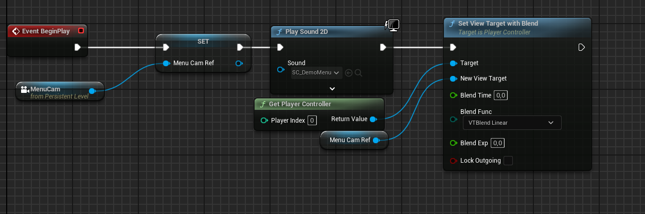 Level Blueprint Screenshot
